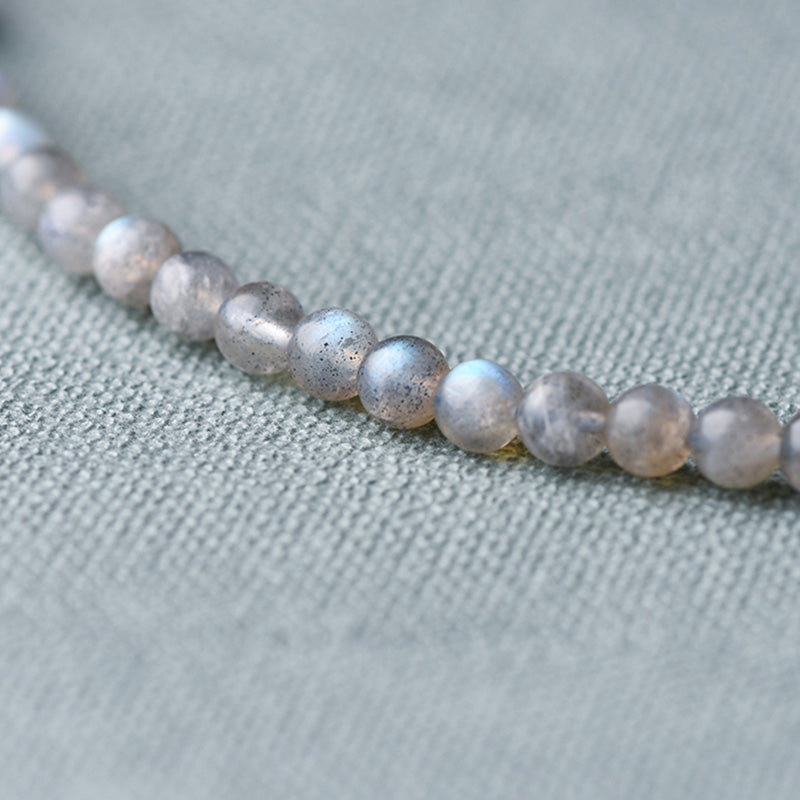 Moonstone Lazurite Calm Healing Bracelet for Positive Energy