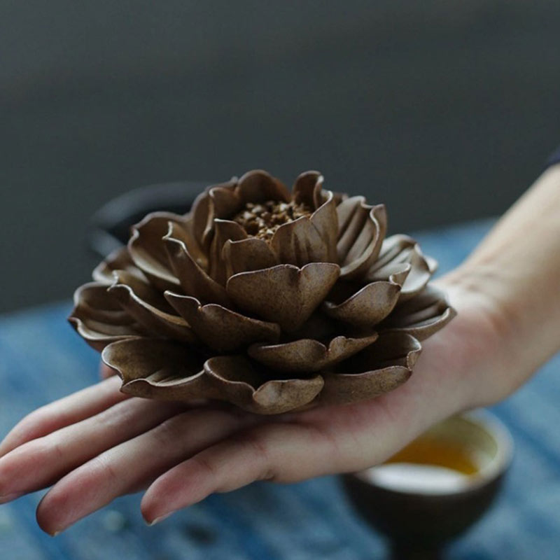 Lotus Tibetan Backflow Meditation Incense Burner