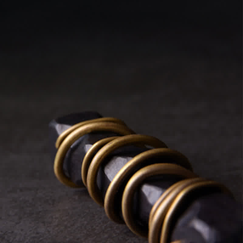 Ebony Wood Yin Yang Necklace Pendant for Balance & Calm