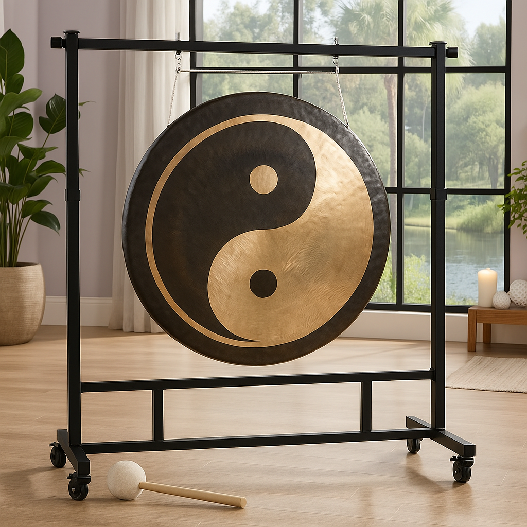 12" to 48" Yin Yang Gong Instrument for Sound Bath