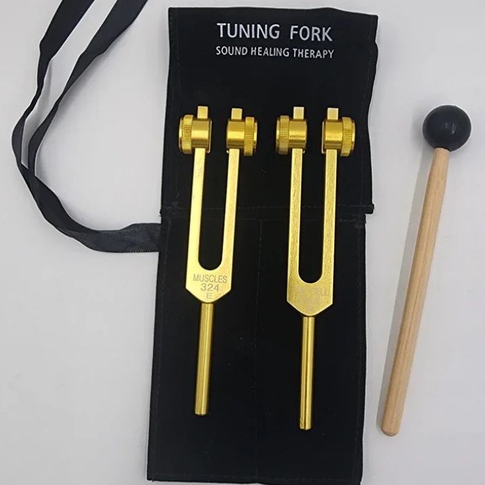 Cellulite Tuning Fork Set - 295.80 Hz & 324 Hz