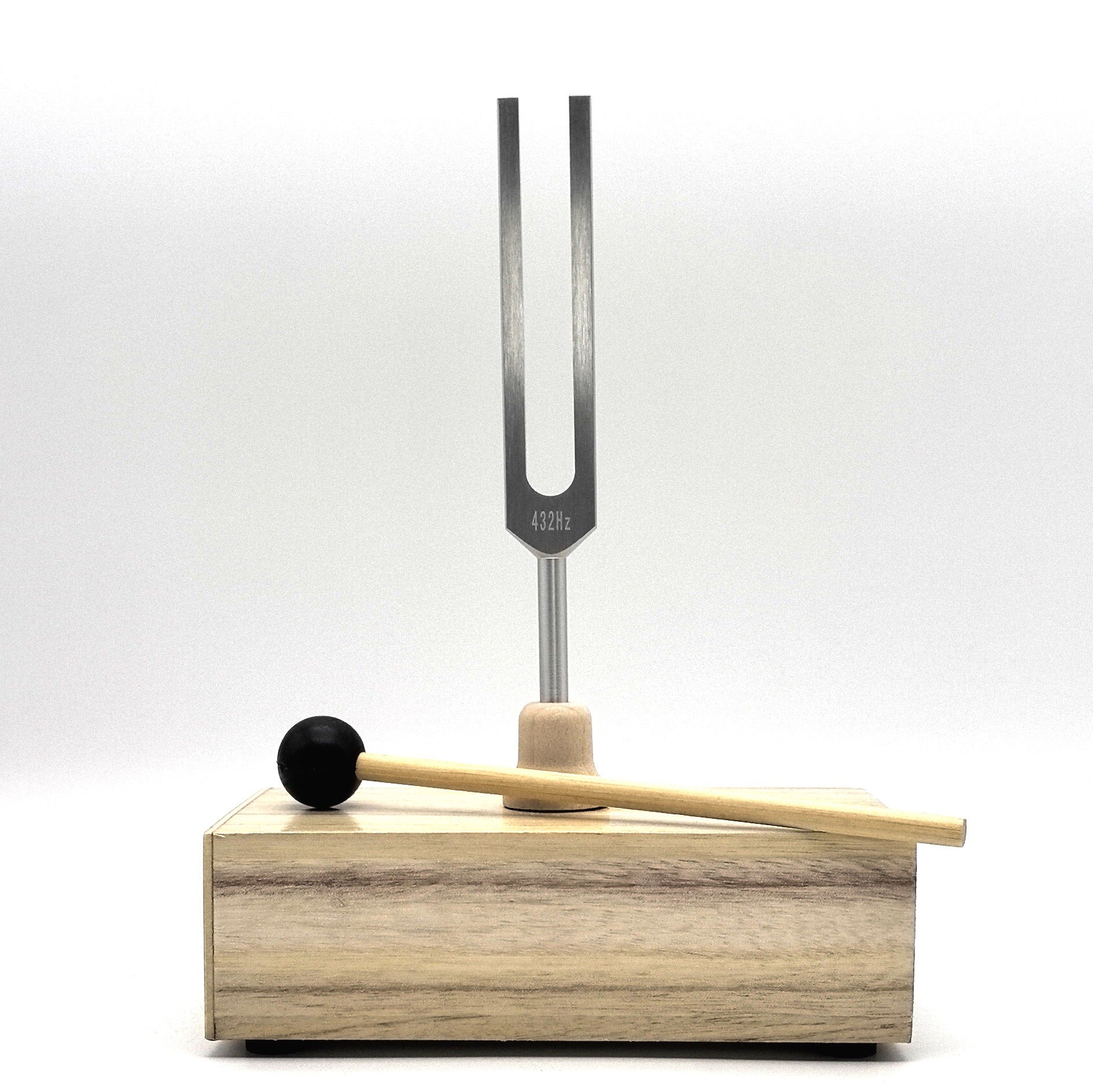 432 Hz Stimmgabel mit Resonanzkasten