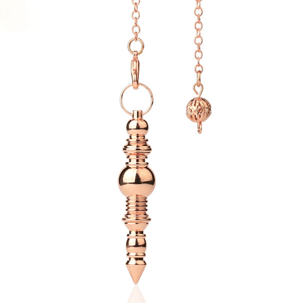 Copper Crystal Pendulum for Spiritual Guidance