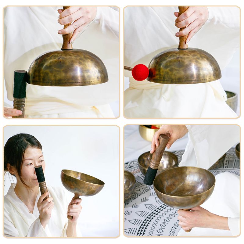 Nepal Handmade Tibetan Meditation Bell Instrument