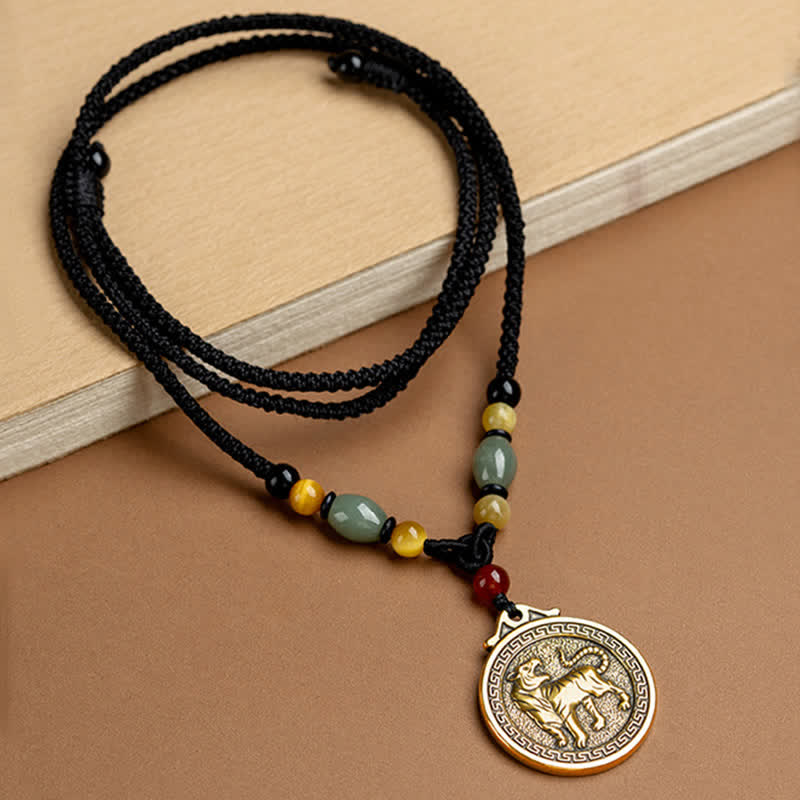 Chinese Zodiac Blessing Necklace | Wealth & Fortune Charm