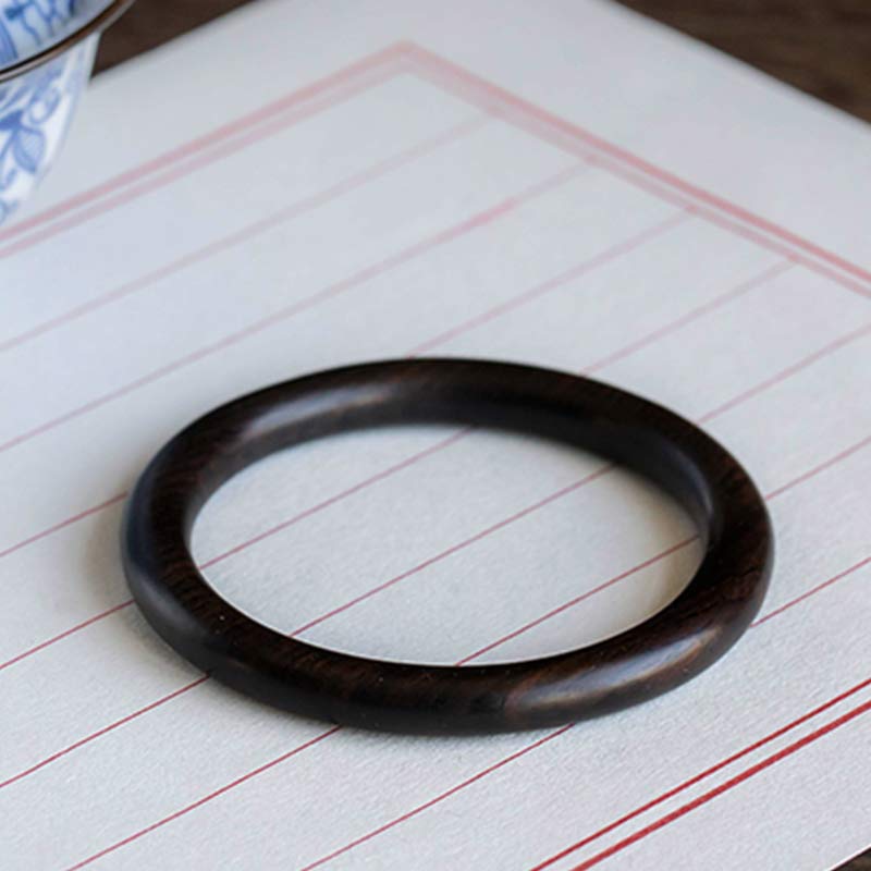 Unisex Small Leaf Red Sandalwood Protection Bracelet 54mm