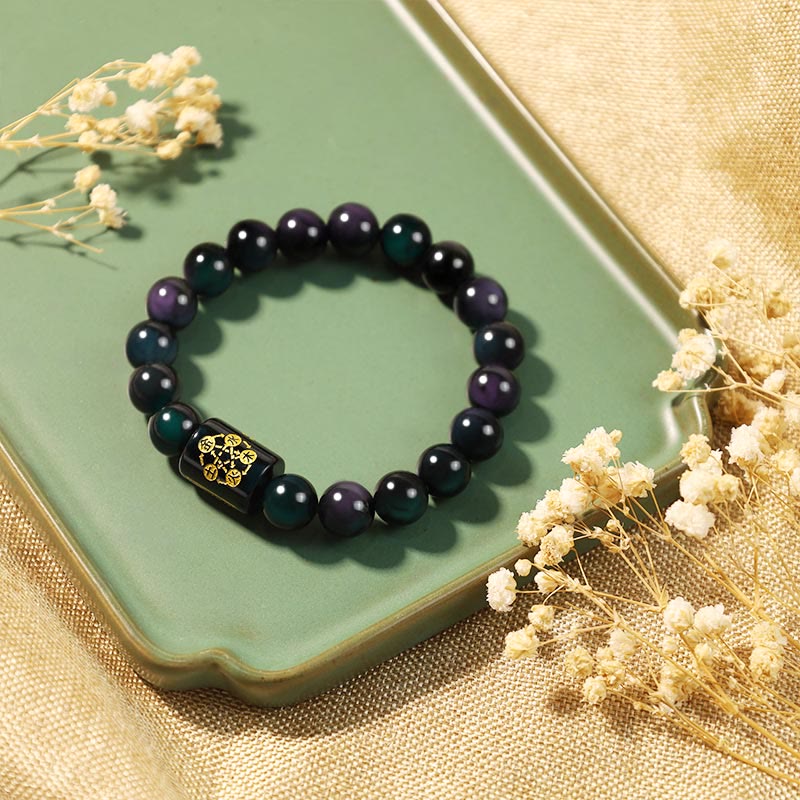 Absorbierende negative Energien Obsidian Heilungspaket 10mm Armbänder &amp; Halsketten