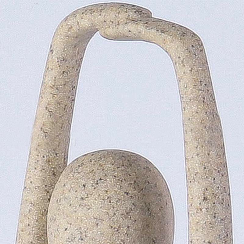 Abstrakte Yoga-Meditierende Buddha-Statue aus Kunstharz, Dekoration