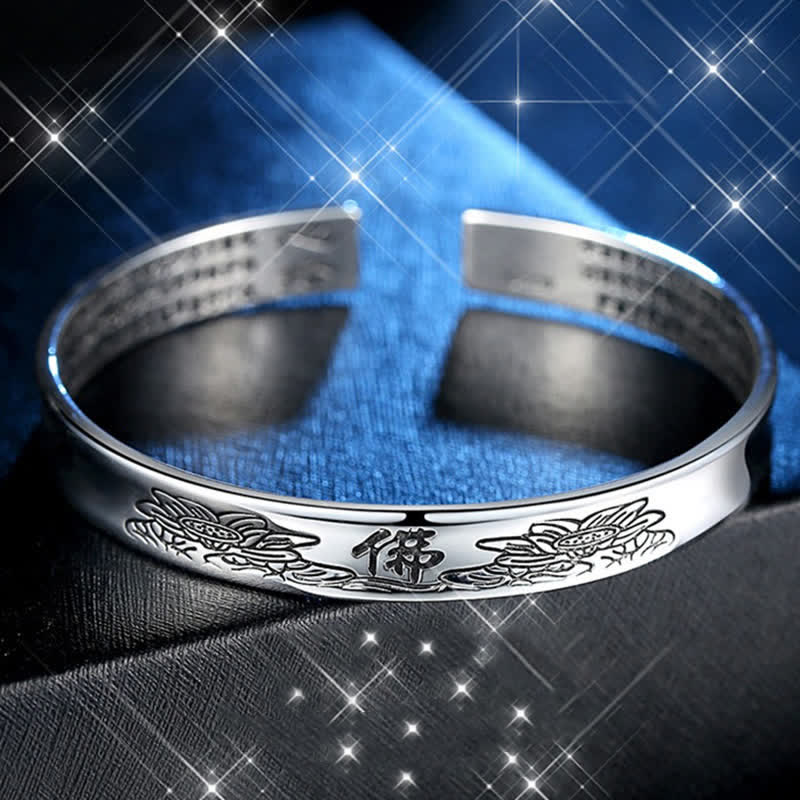 Verstellbares Kupfer-Lotusarmband für Erleuchtung und Neuanfänge