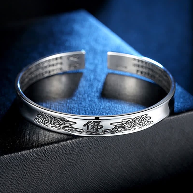 Verstellbares Kupfer-Lotusarmband für Erleuchtung und Neuanfänge