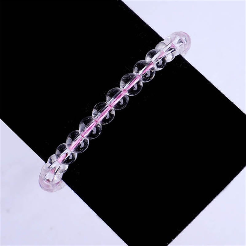 Verstellbares handgefertigtes spirituelles Glasperlenarmband