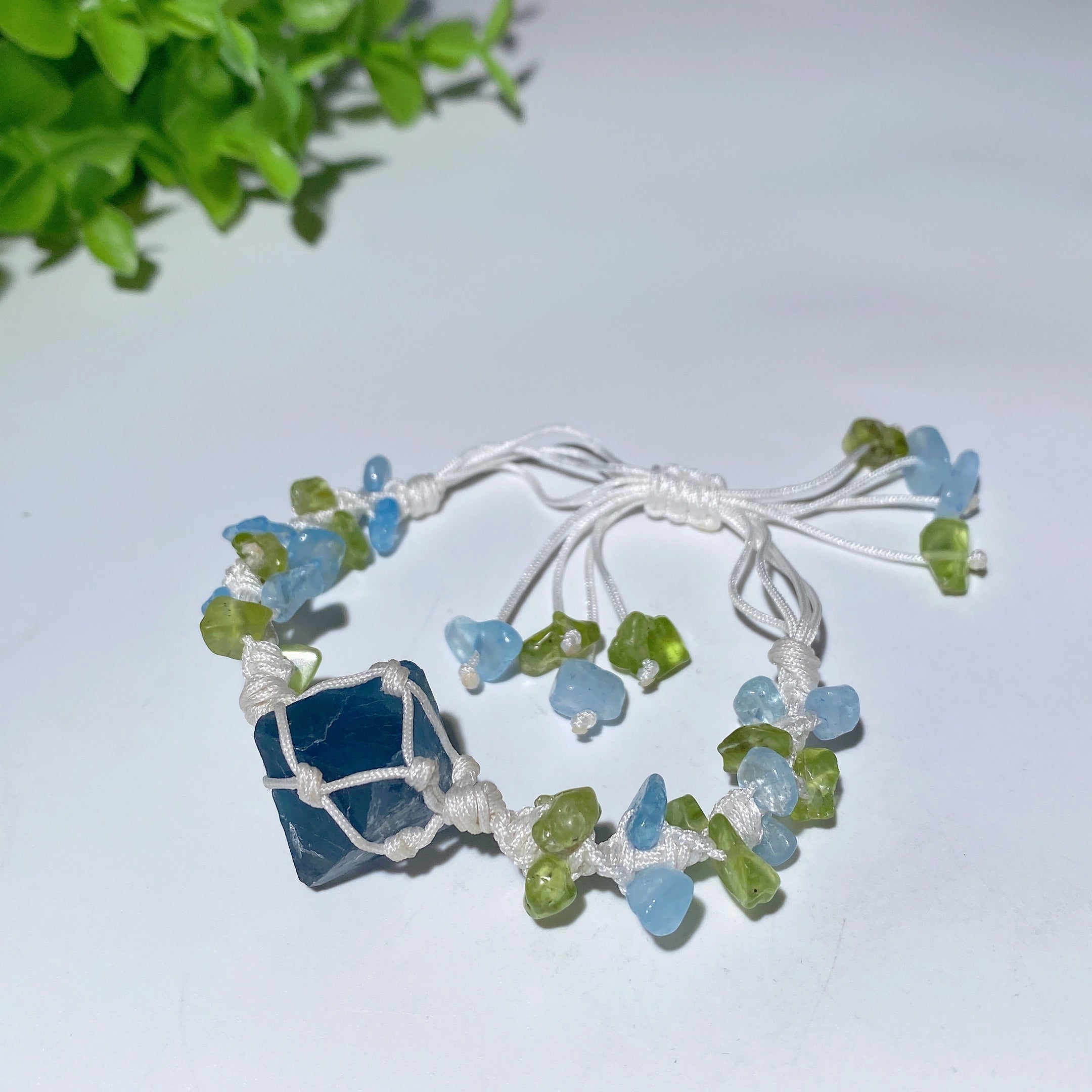 Adjustable Mixed Crystal Spiritual Bracelet 5-7cm Healing Energy