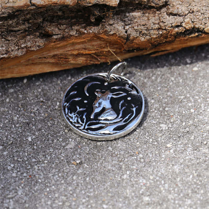 Unisex Year of the Rabbit Chinese Zodiac Alloy Necklace