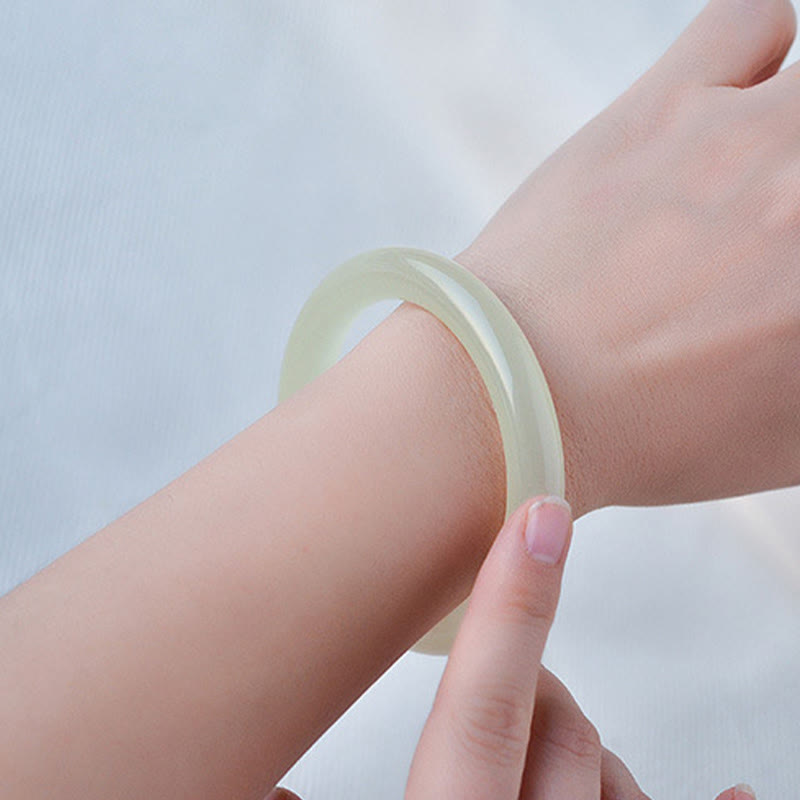 Afghanistan Jade Fülle Manschettenarmband 54-56mm