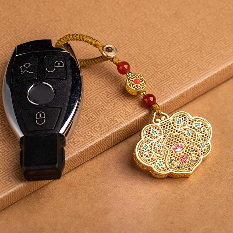 Achat Fu Charakter Schlüsselanhänger für viel Glück &amp; Segen