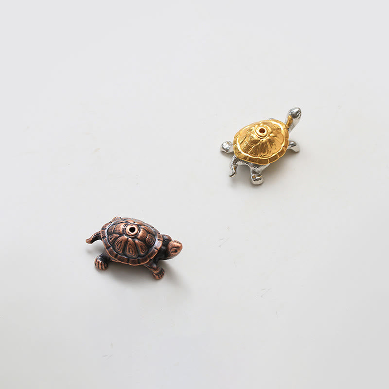 Räuchergefäß aus Legierung mit Schildkröte und Schnecke zur Meditation