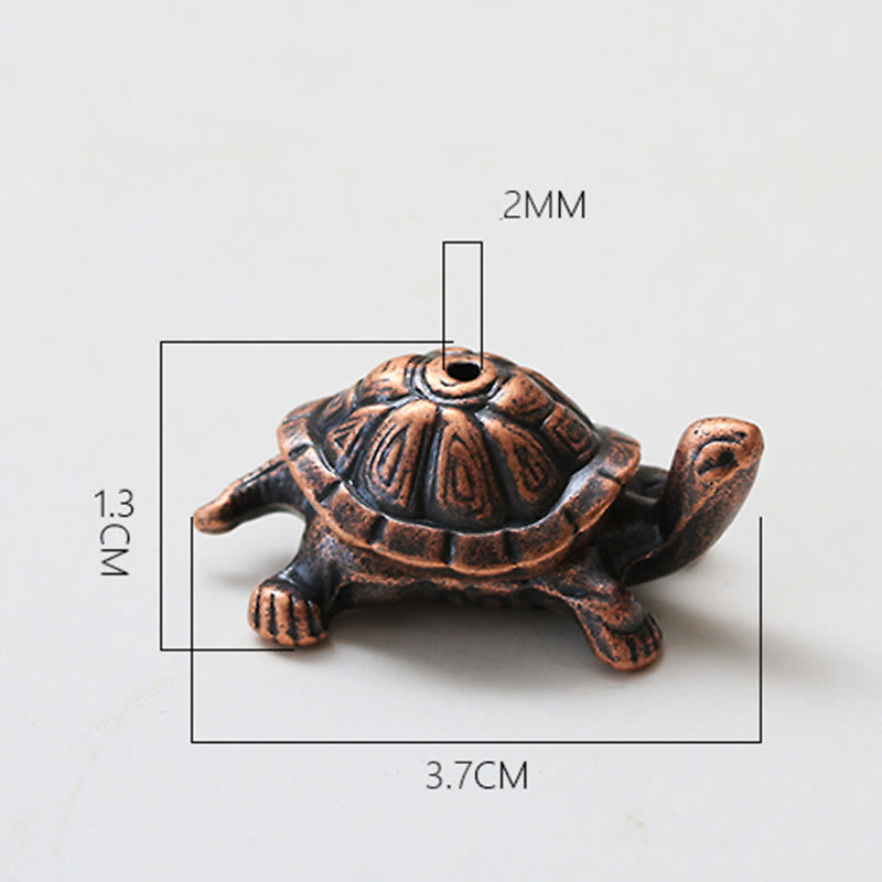 Räuchergefäß aus Legierung mit Schildkröte und Schnecke zur Meditation