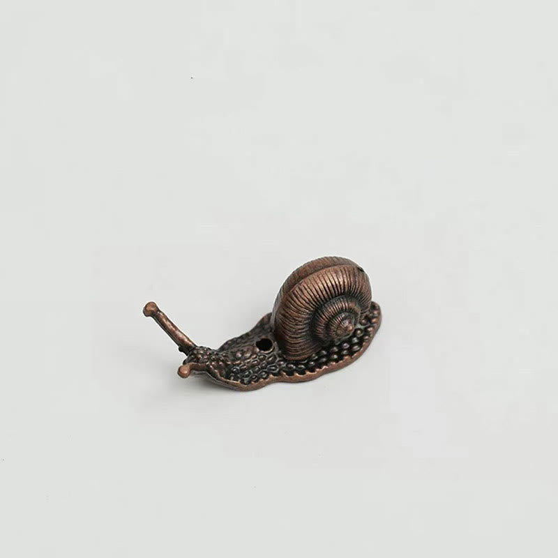 Räuchergefäß aus Legierung mit Schildkröte und Schnecke zur Meditation