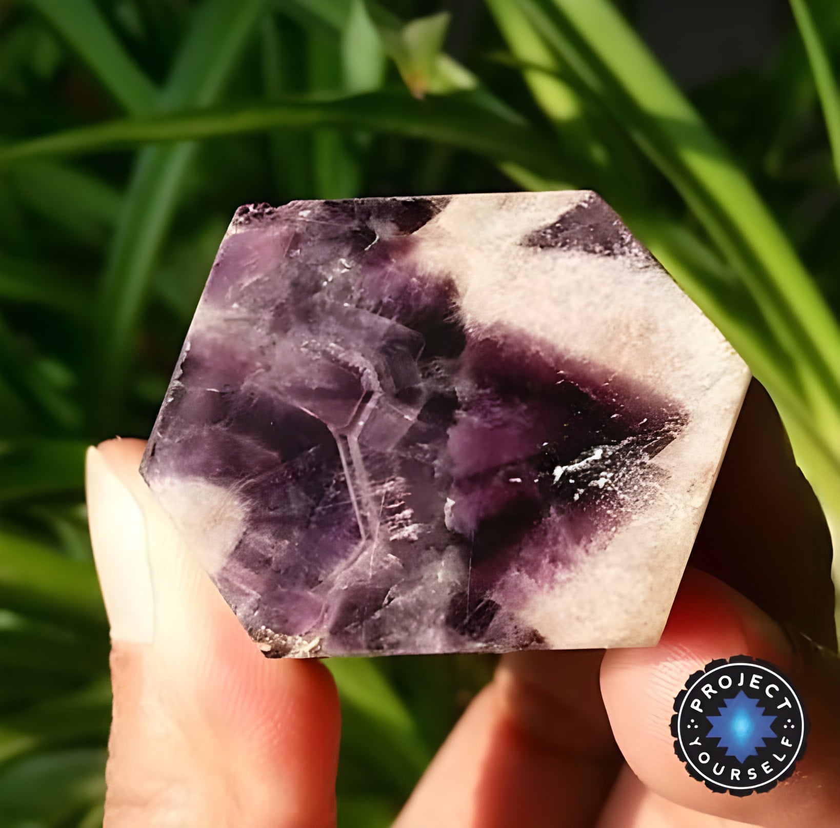 Amethyst Heilkristall Energieturm
