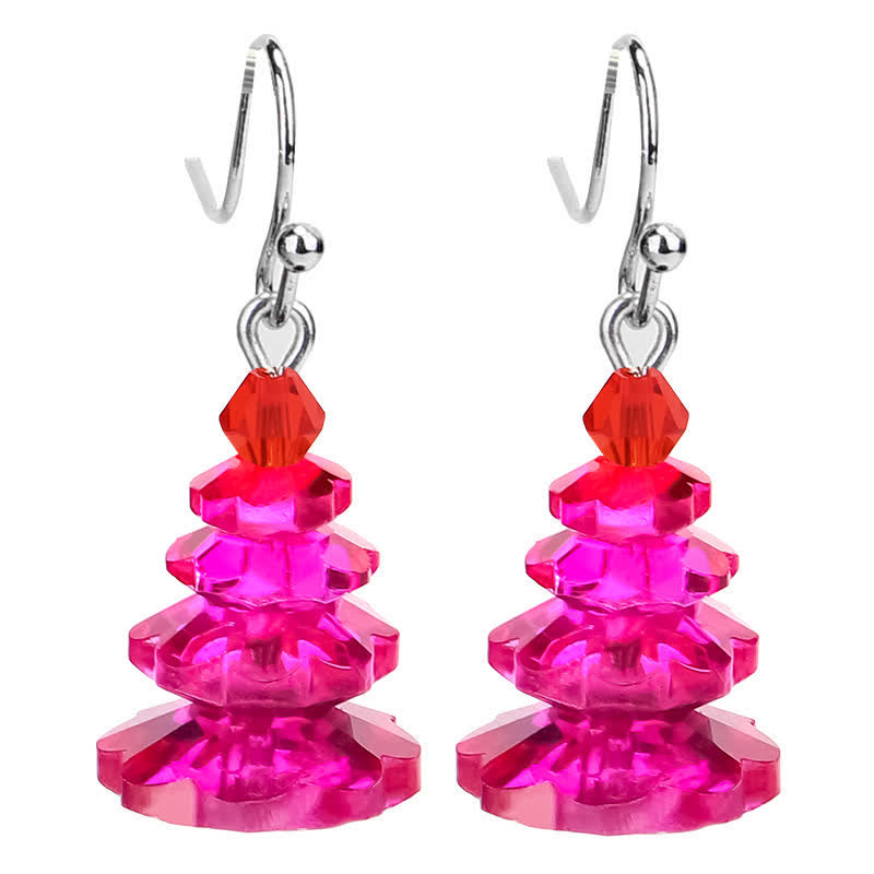 Amethyst-Heilende Tropfenohrringe | Verschiedene Kristalle, 3 cm