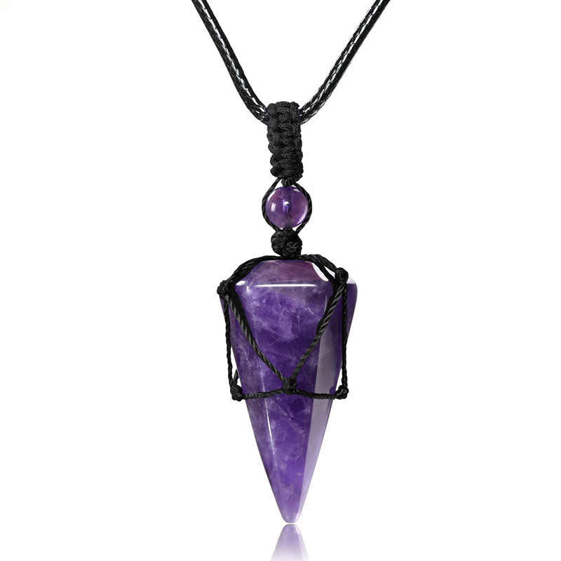 Amethyst-Schmuckpaket mit Armband, Fußkettchen und Halskette