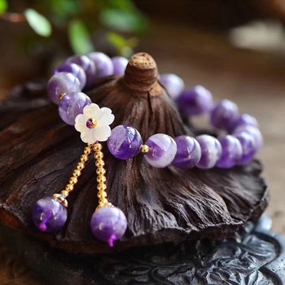 Amethyst Liebes- und Wellnessarmband