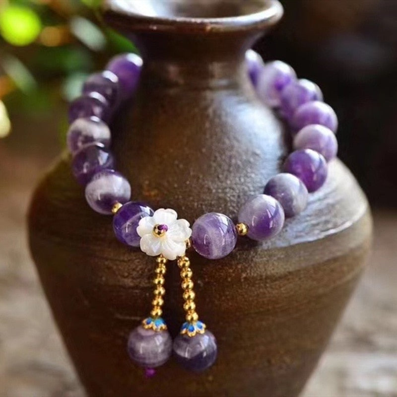 Amethyst Liebes- und Wellnessarmband