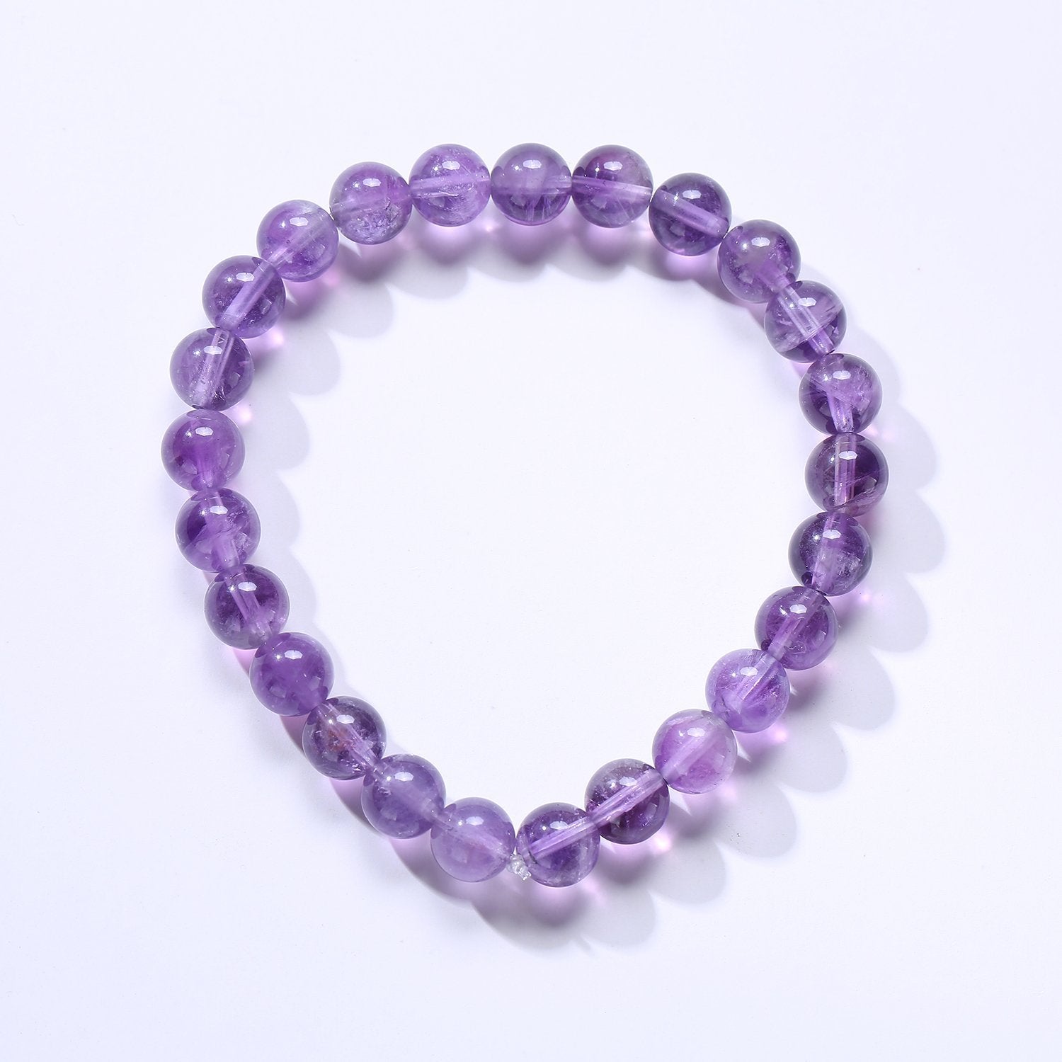 Amethyst-Quarz-Armband für spirituelles Gleichgewicht