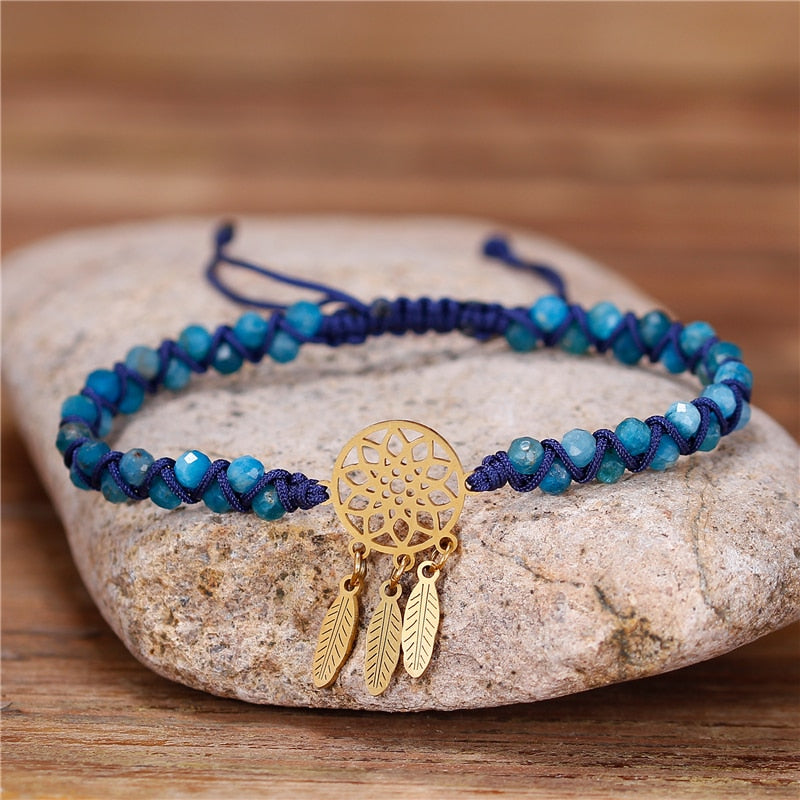 Apatit-Chakra-Armband für spirituelles Wachstum