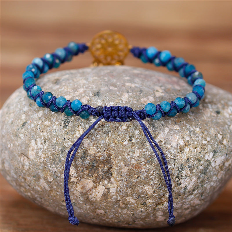 Apatit-Chakra-Armband für spirituelles Wachstum