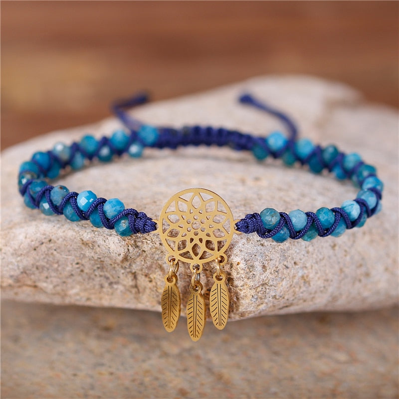 Apatit-Chakra-Armband für spirituelles Wachstum