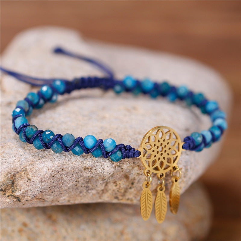 Apatit-Chakra-Armband für spirituelles Wachstum