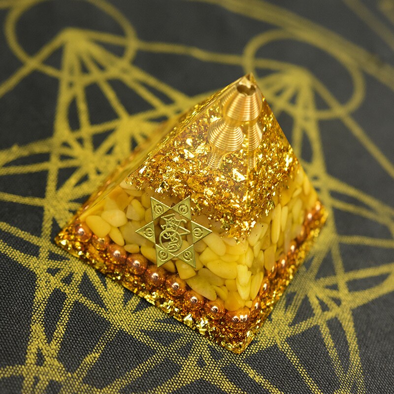 Aura Orgon Aventurin Pyramide