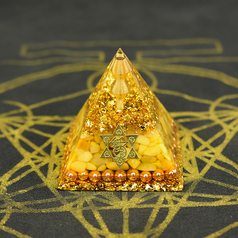 Aura Orgon Aventurin Pyramide