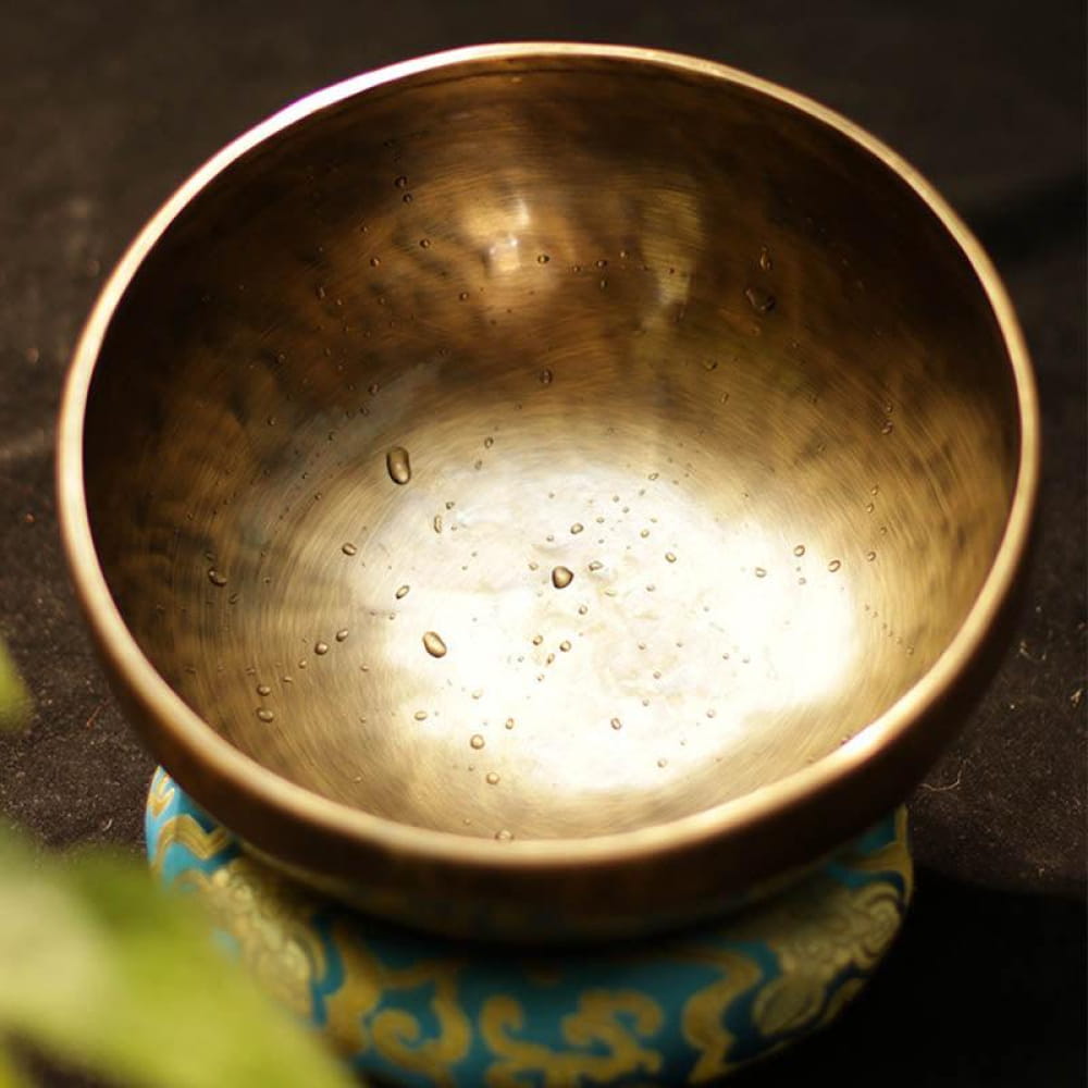 Authentic Tibetan Singing Bowl for Meditation 60 Characters - Singing Bowl - On sale