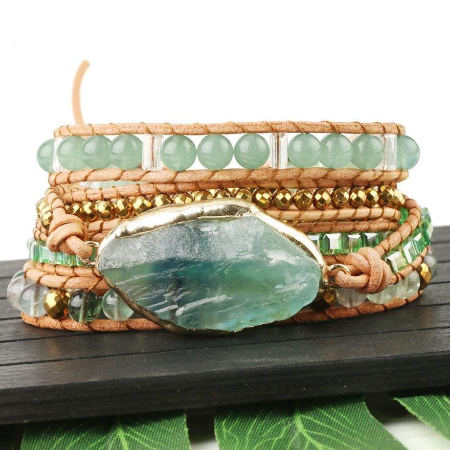 Aventurin Fülle Baum des Lebens Armband