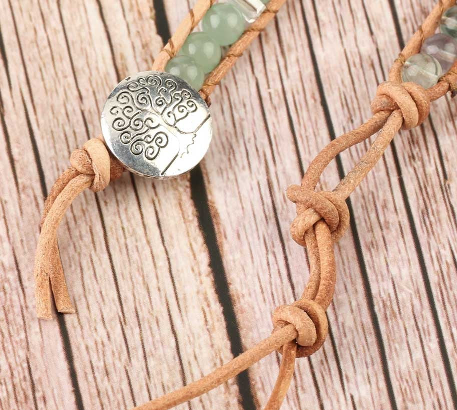 Aventurin Fülle Baum des Lebens Armband