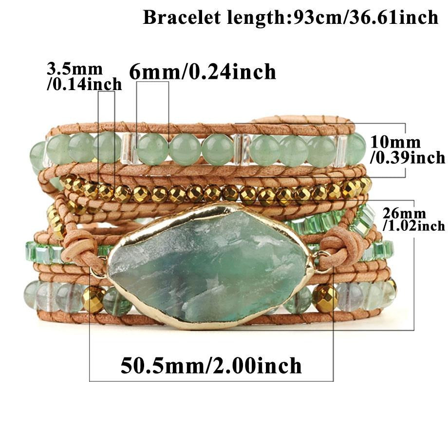 Aventurin Fülle Baum des Lebens Armband