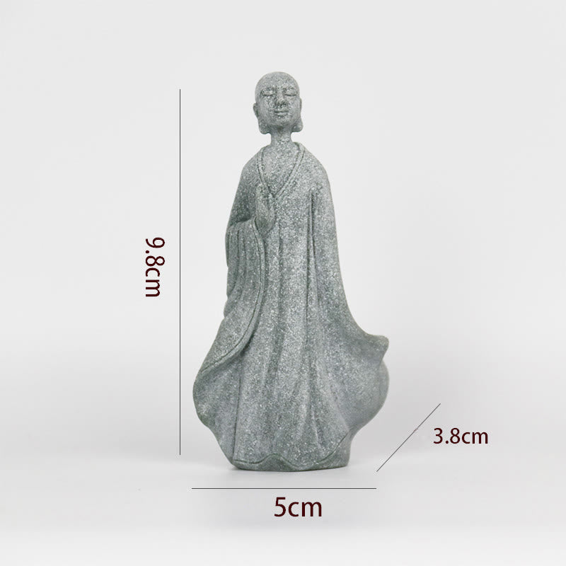 Meditation Buddha Statue in Sandstone for Serenity & Peace