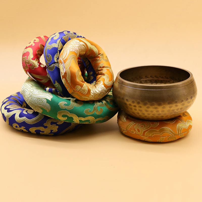 Meditation Cushion for Tibetan Singing Bowls, Polyester 8-22cm