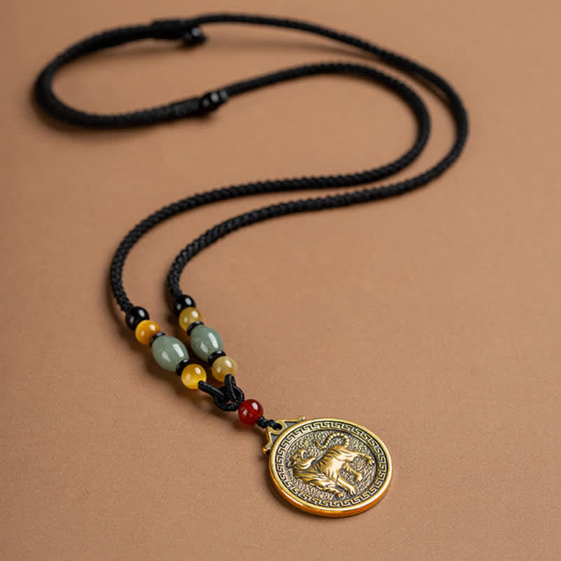 Chinese Zodiac Blessing Necklace | Wealth & Fortune Charm