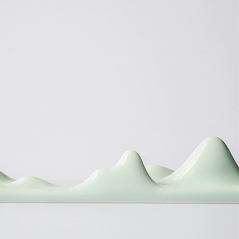 Mountain Cloud Ceramic Incense Holder for Meditation Balance