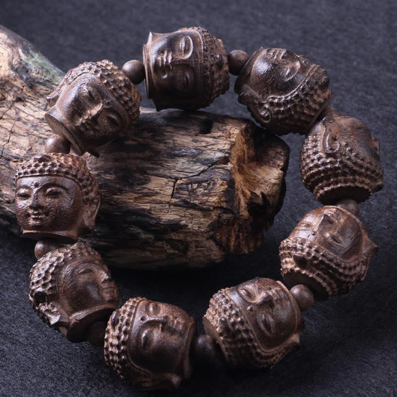 20 mm Agarwood Calm Armband für Meditation &amp; Balance