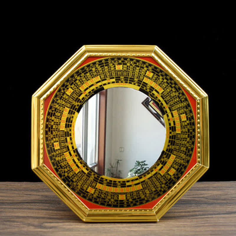 Bagua-Karte, Wandkunst, 21 cm, Feng Shui, Energie-Balance-Spiegel