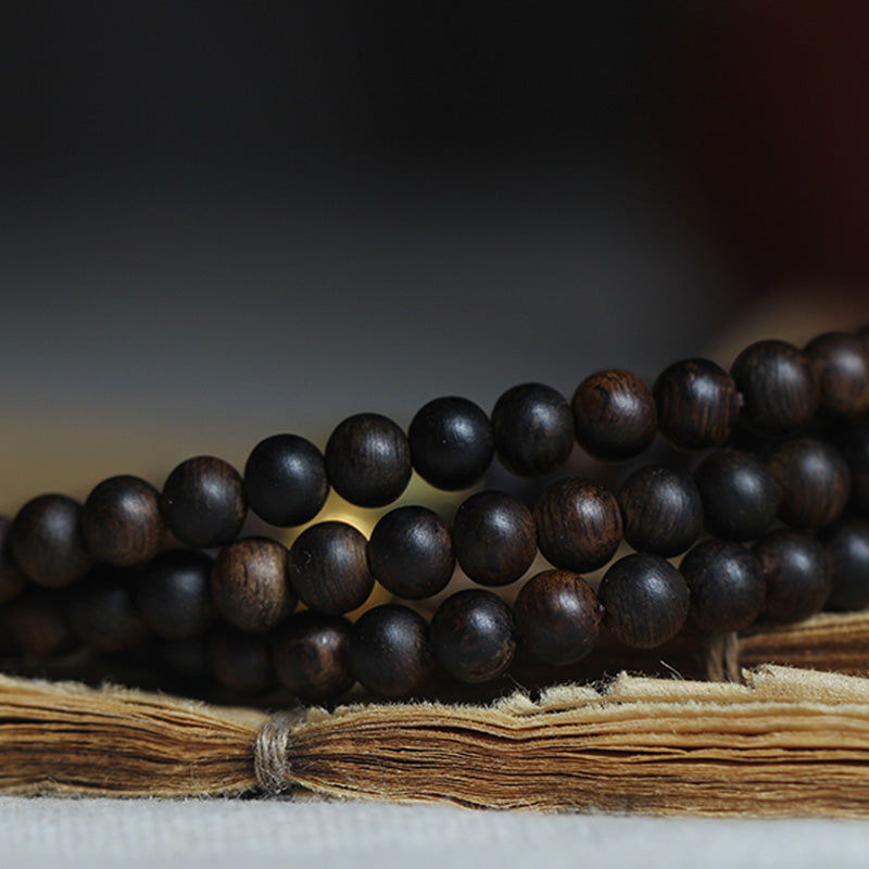 Balance Adlerholz Mala Armband | 5mm Meditationsperlen