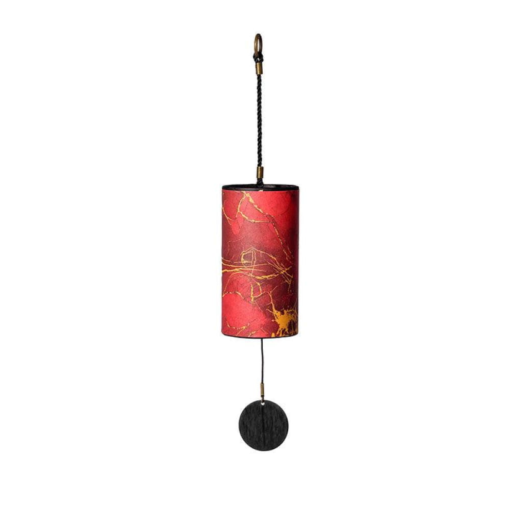 Bamboo 9-Tone Wind Chime: Dm B Em D Bm C Am Dm G Melodies - RED.9-4 (Energy Series) - G chord - G B