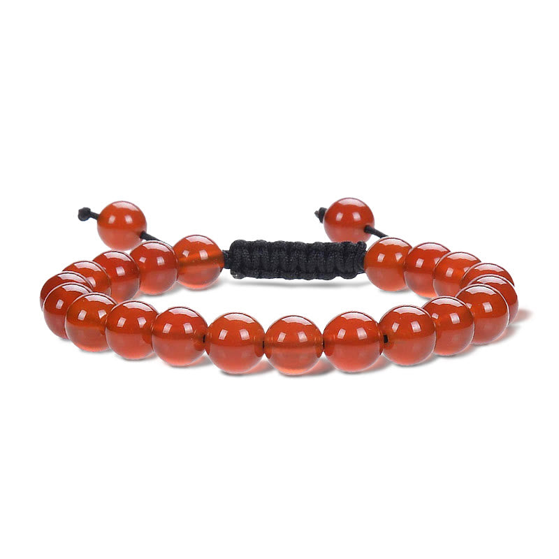 Unisex Adjustable Spiritual Healing Bracelet with Gemstone Beads