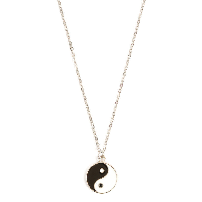 Unisex Yin Yang Necklace for Balance and Harmony Pendant