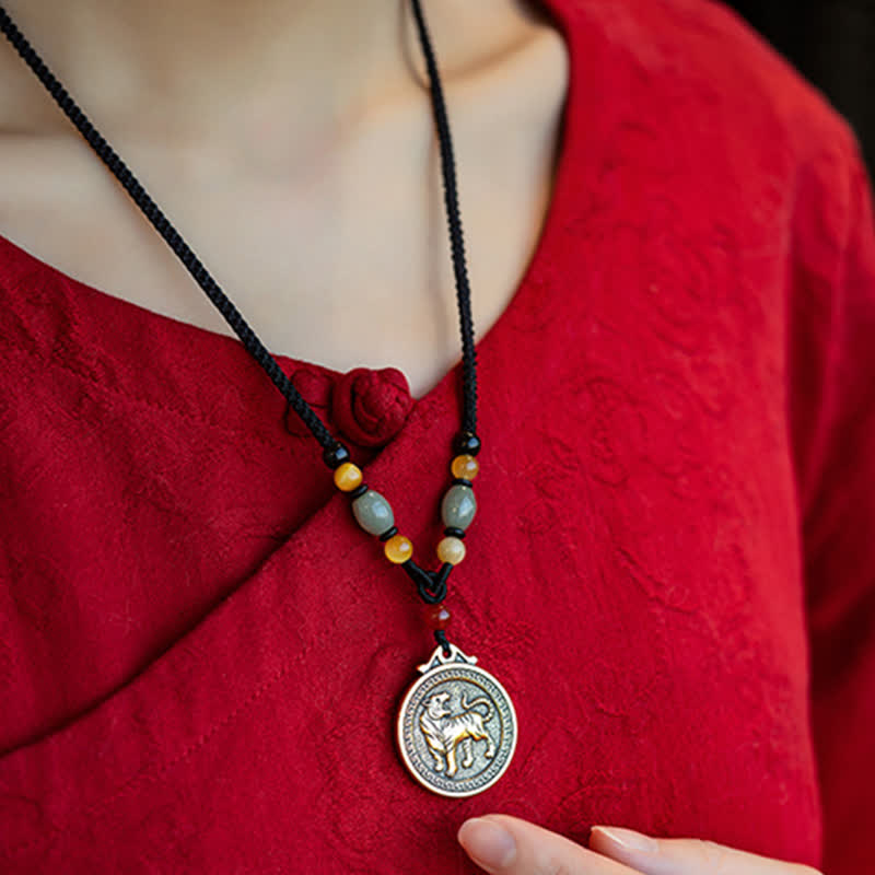 Chinese Zodiac Blessing Necklace | Wealth & Fortune Charm