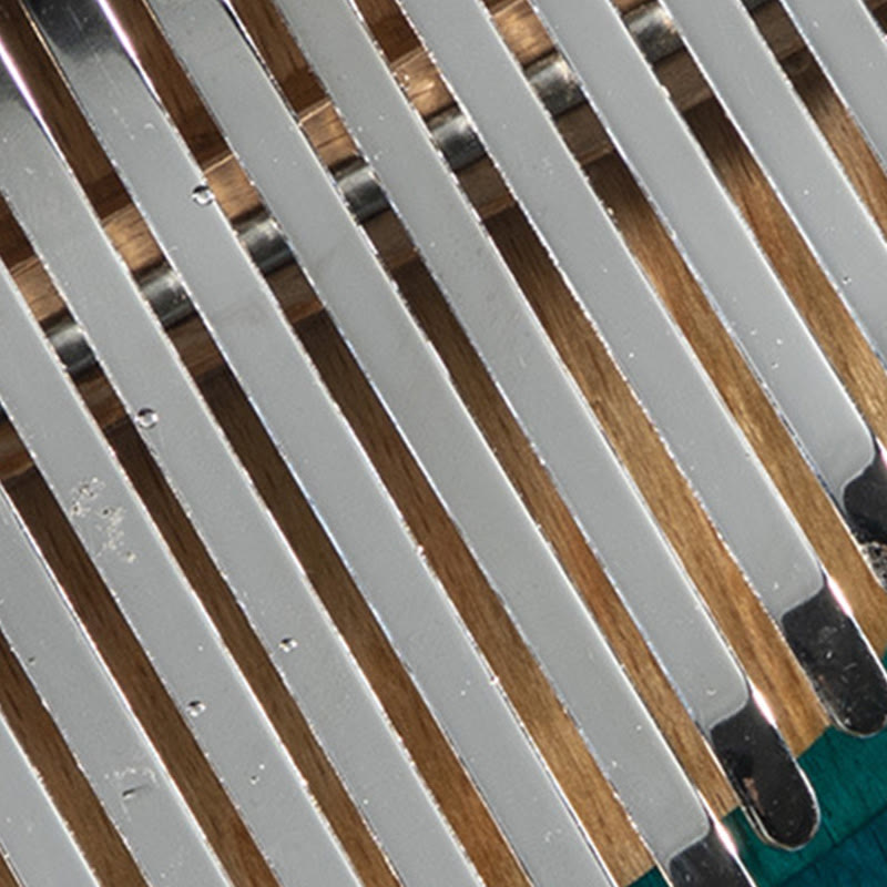 Kalimba aus Buchenholz mit 21 Tasten für Meditation – Heilende Klänge